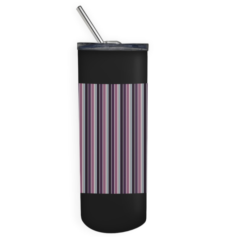 Vertical Striped Colors Skirt Chiffon Top Skinny Tumbler | Artistshot