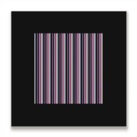 Vertical Striped Colors Skirt Chiffon Top Metal Print Square | Artistshot