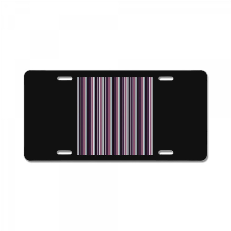 Vertical Striped Colors Skirt Chiffon Top License Plate | Artistshot