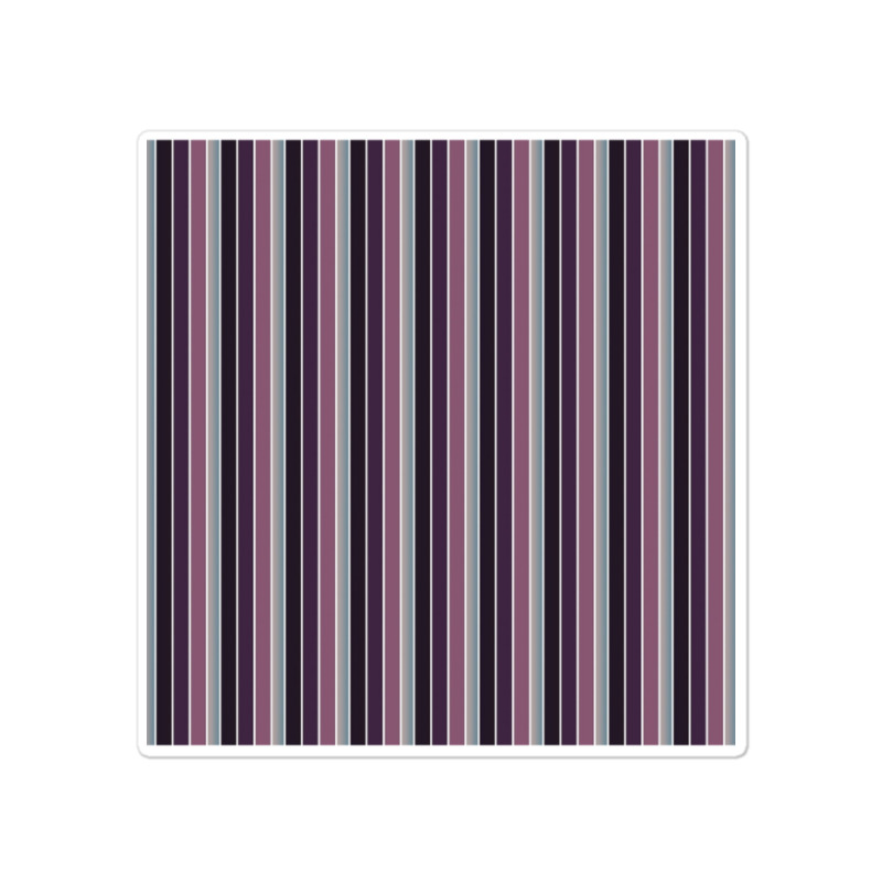 Vertical Striped Colors Skirt Chiffon Top Sticker | Artistshot