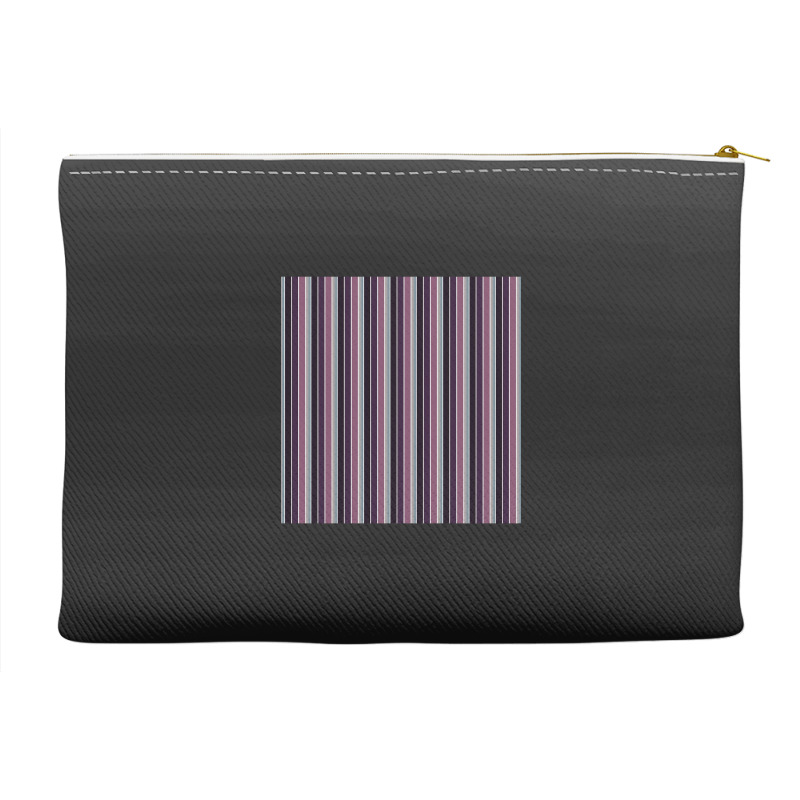 Vertical Striped Colors Skirt Chiffon Top Accessory Pouches | Artistshot