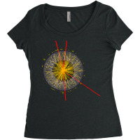 Lhc Particle Physics Higgs Boson Physics Student Teacher Women's Triblend Scoop T-shirt | Artistshot