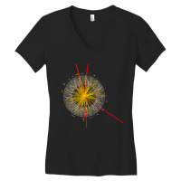 Lhc Particle Physics Higgs Boson Physics Student Teacher Women's V-neck T-shirt | Artistshot