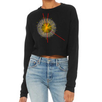 Lhc Particle Physics Higgs Boson Physics Student Teacher Cropped Sweater | Artistshot