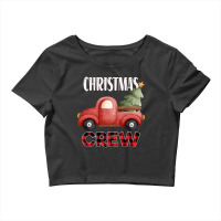 Christmas Car Crew Santa Claus Ç Crop Top | Artistshot