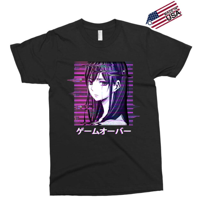 Vaporwave Egirl Aesthetic Anime Japanese Sad Girl.alt Exclusive T-shirt | Artistshot