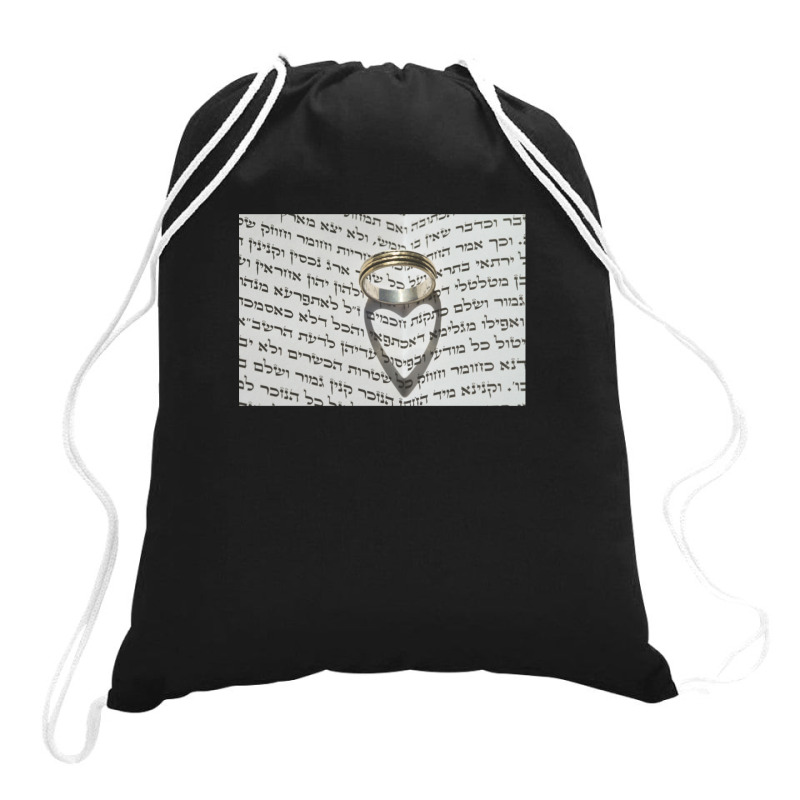 Jewish Wedding Concept Tri-blend Drawstring Bags | Artistshot