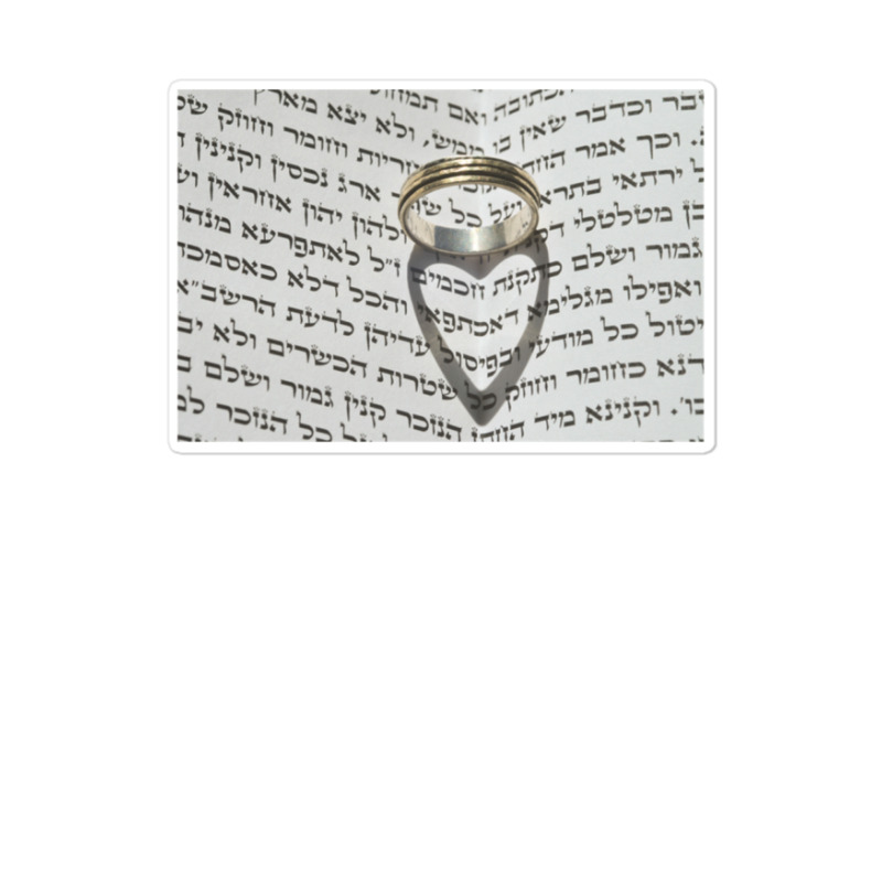 Jewish Wedding Concept Tri-blend Sticker | Artistshot