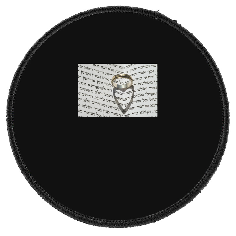 Jewish Wedding Concept Tri-blend Round Patch | Artistshot