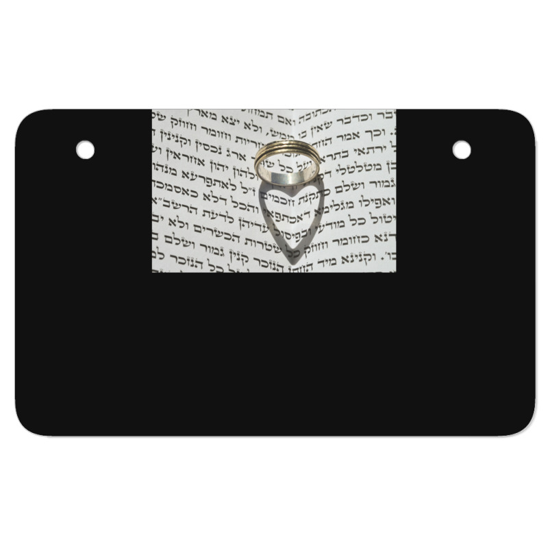 Jewish Wedding Concept Tri-blend Atv License Plate | Artistshot