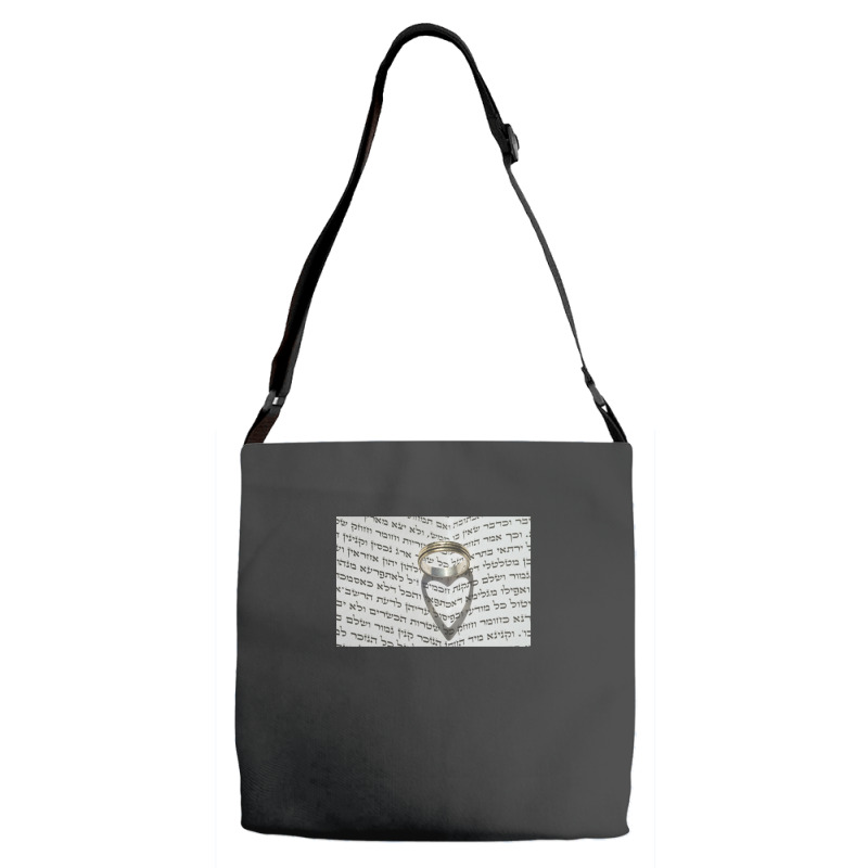 Jewish Wedding Concept Tri-blend Adjustable Strap Totes | Artistshot