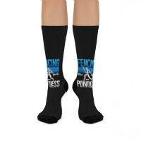 Fencing Fencing Other Sports Are Longswords Fighter Fencer Crew Socks | Artistshot