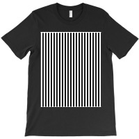 Vertical Striped Graphic T-shirt | Artistshot