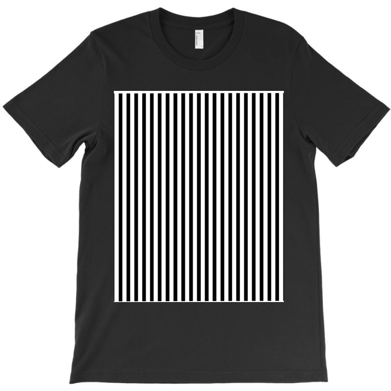 Vertical Striped Graphic T-shirt | Artistshot