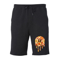 Daisy Smiley Drip Groovy Fleece Short | Artistshot