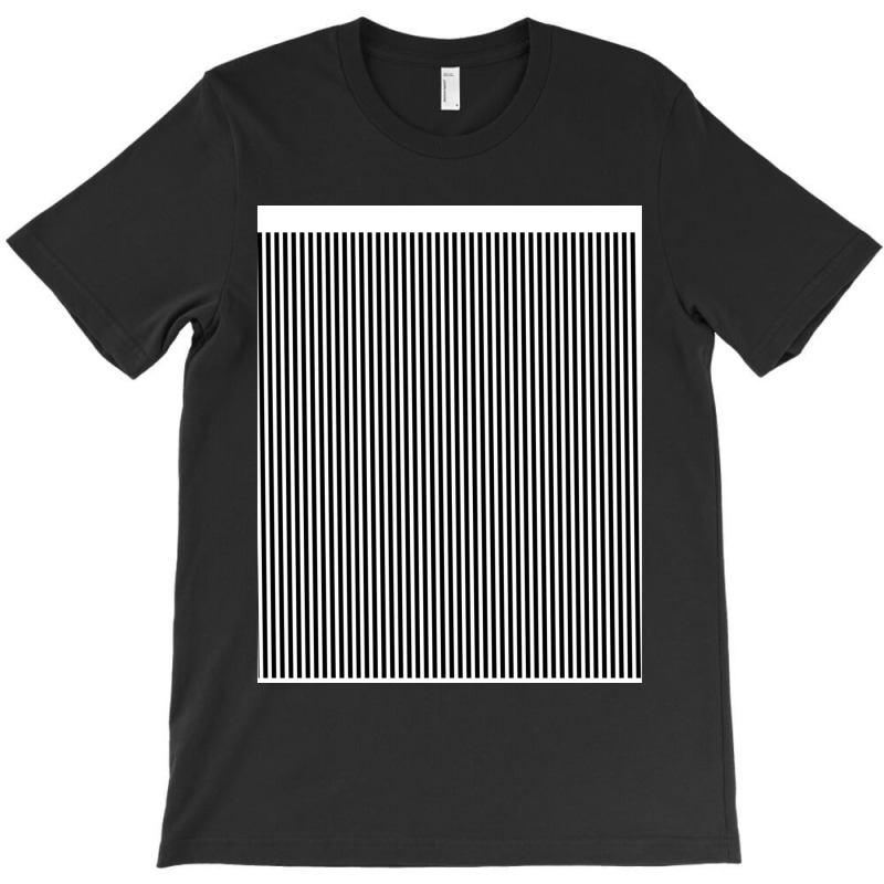 Vertical Striped Graphic T-shirt | Artistshot