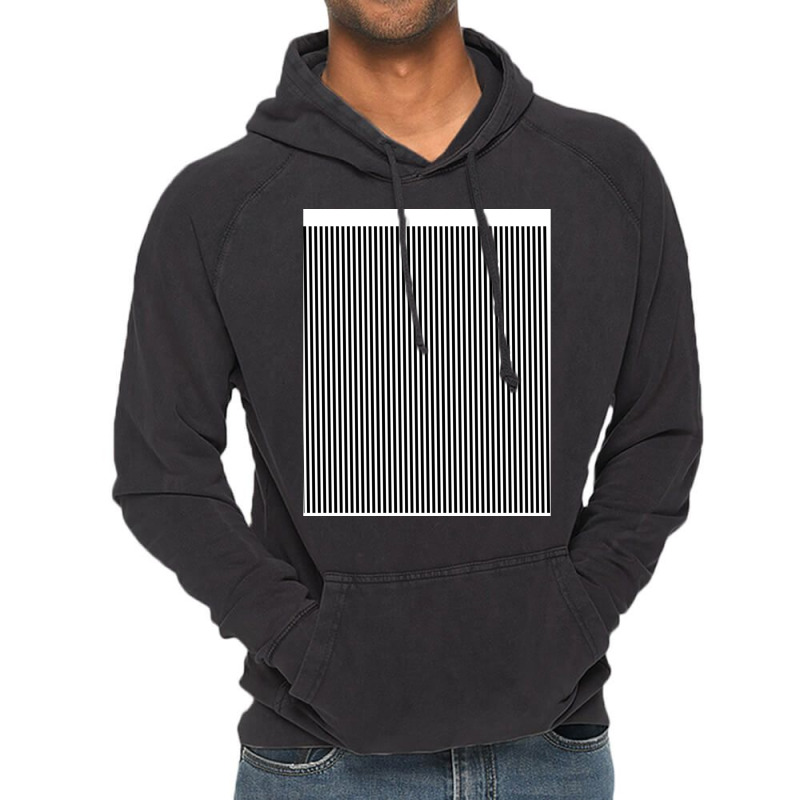 Vertical Striped Graphic Vintage Hoodie | Artistshot