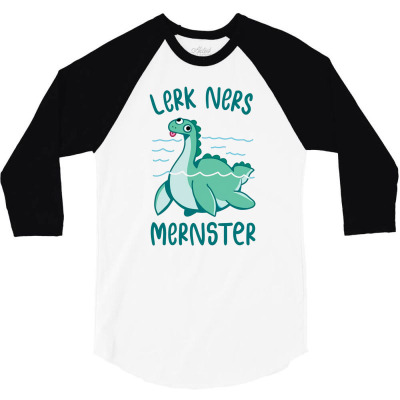 Lerk Ners Mernster 3/4 Sleeve Shirt Designed By Bariteau Hannah