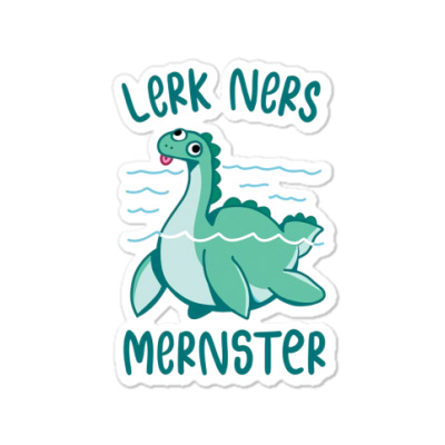 Lerk Ners Mernster Sticker Designed By Bariteau Hannah