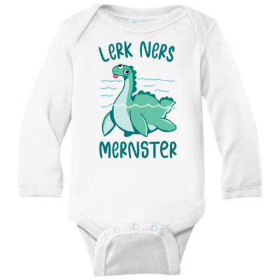 Lerk Ners Mernster Long Sleeve Baby Bodysuit Designed By Bariteau Hannah