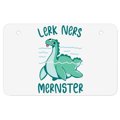 Lerk Ners Mernster Atv License Plate Designed By Bariteau Hannah
