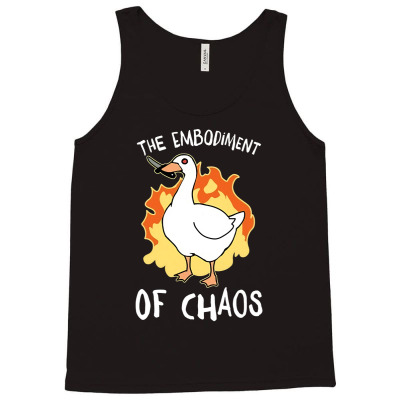 The Embodiment Of Chaos Tank Top Designed By Bariteau Hannah