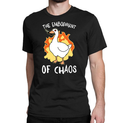 The Embodiment Of Chaos Classic T-shirt Designed By Bariteau Hannah