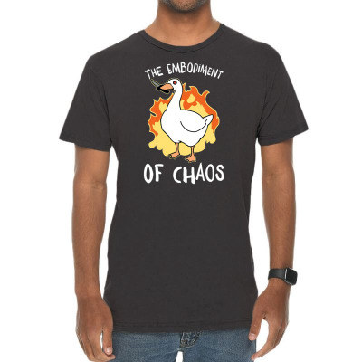 The Embodiment Of Chaos Vintage T-shirt Designed By Bariteau Hannah