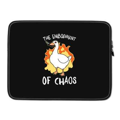 The Embodiment Of Chaos Laptop Sleeve Designed By Bariteau Hannah
