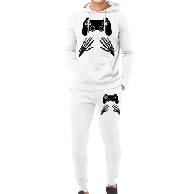 Funny Gamer Halloween Spooky Skeleton Hands Gift Kids Boys Girls Teens Hoodie & Jogger set by thutrinh | Artistshot