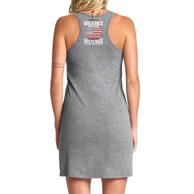 Instead Of Build Back Better Tank Dress Designed By Bariteau Hannah