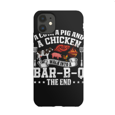 A Pig A Chicken And A Cow Bbq Iphone 11 Case Designed By Bariteau Hannah
