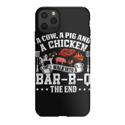 A Pig A Chicken And A Cow Bbq Iphone 11 Pro Max Case Designed By Bariteau Hannah