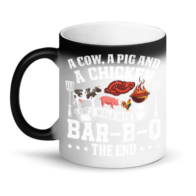 A Pig A Chicken And A Cow Bbq Magic Mug Designed By Bariteau Hannah