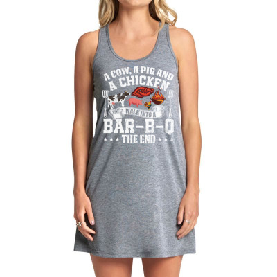 A Pig A Chicken And A Cow Bbq Tank Dress Designed By Bariteau Hannah