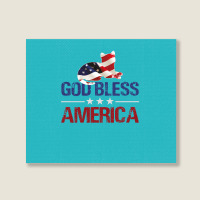 God Bless America Landscape Canvas Print | Artistshot