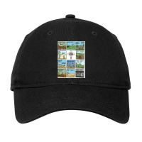 Raising Horizons Troweltoon White Adjustable Cap | Artistshot