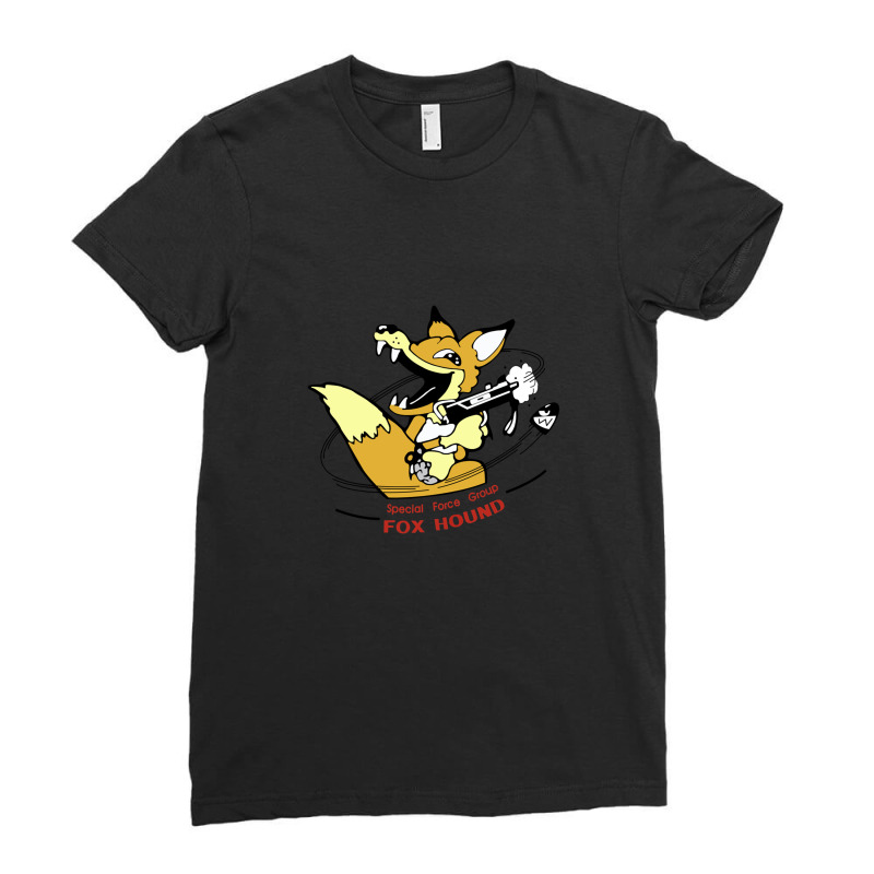 Foxhound Metal Gear Solid Ladies Fitted T-Shirt by JefferyJohnson | Artistshot