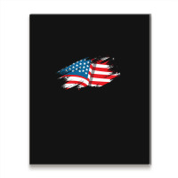 American Flag 1 Metal Print Vertical | Artistshot