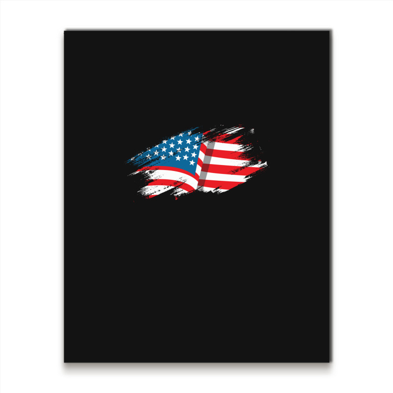 American Flag 1 Metal Print Vertical | Artistshot