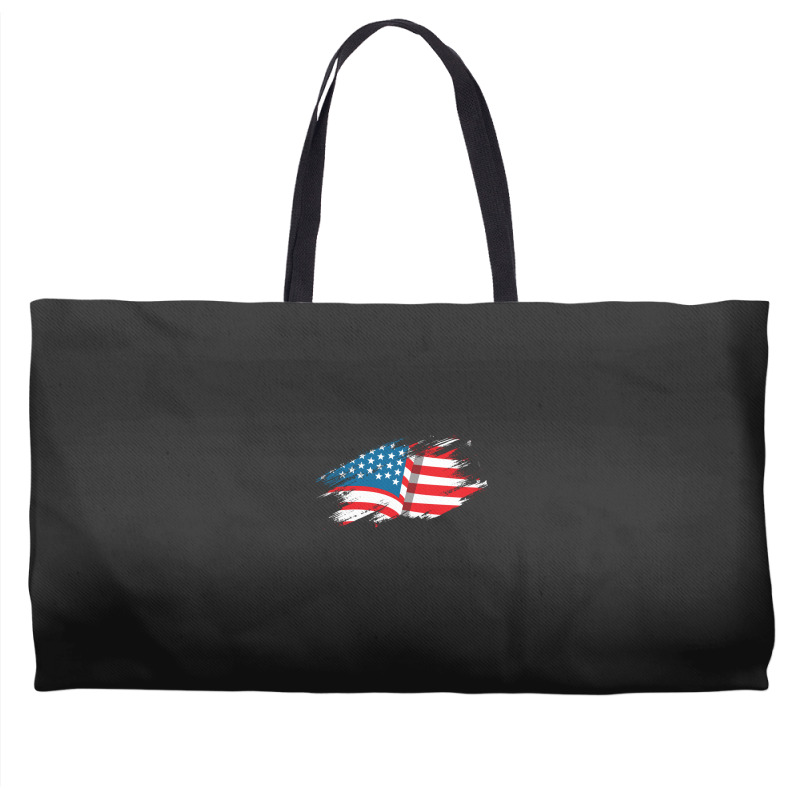 American Flag 1 Weekender Totes | Artistshot