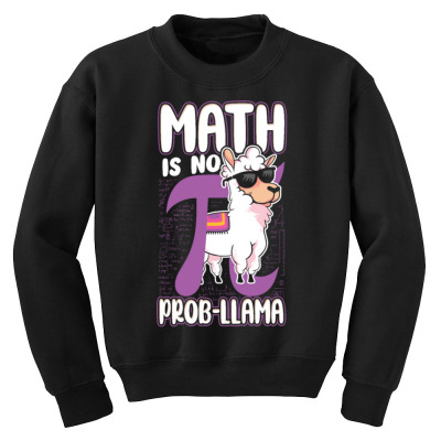 Math Teacher Nerd Student Formula Youth Sweatshirt Designed By Bariteau Hannah