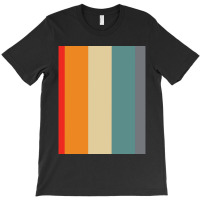 Vertical Striped Graphic T-shirt | Artistshot