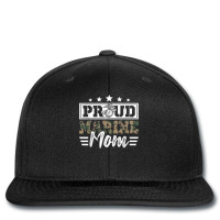 Proud Marine Military Veteran Mom Mama Mommy Mothers Day Printed Hat | Artistshot