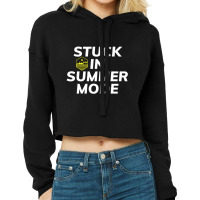 Stuck In Summer Cropped Hoodie | Artistshot