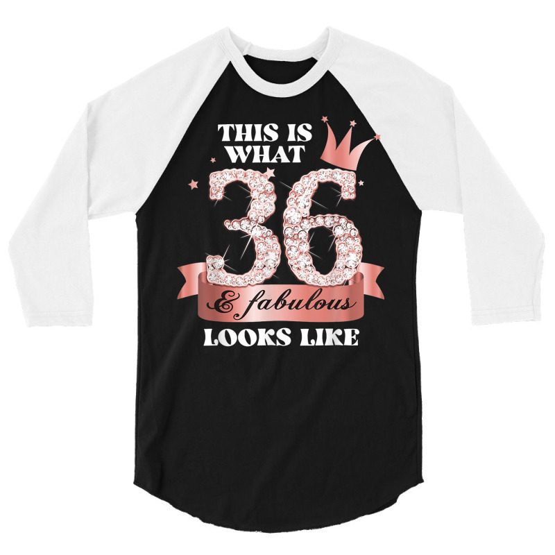 36 & Fabulous I Rose And Black Party Group Candid Photo Item 3/4 Sleeve Shirt | Artistshot