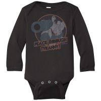 Us Transformers Megatron Badge Tyranny 01 H Long Sleeve Baby Bodysuit | Artistshot