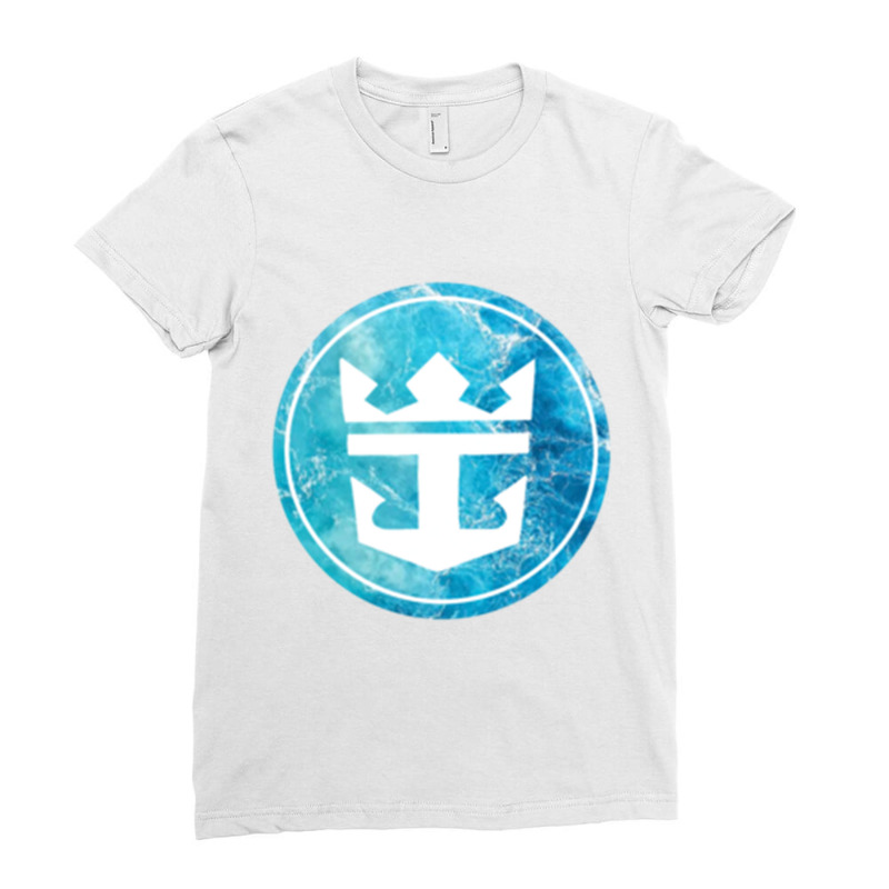 Royal Caribbean Ladies Fitted T-Shirt by cm-arts | Artistshot