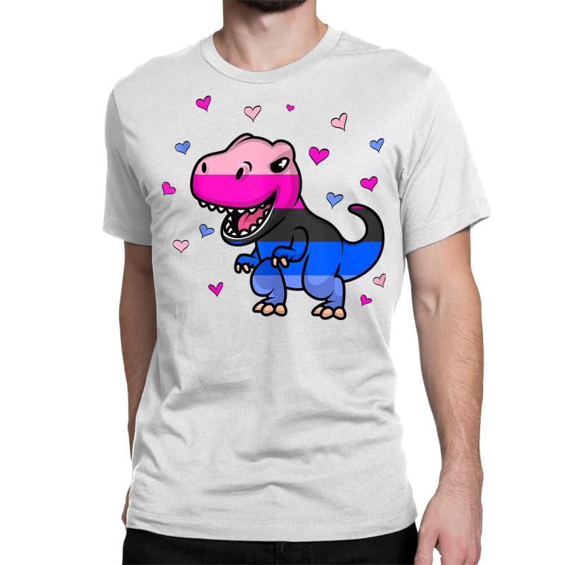 Omnisexual Pride Flag Funny Dinosaur Omnisexual Flag Tank Top Classic T-shirt by cm-arts | Artistshot