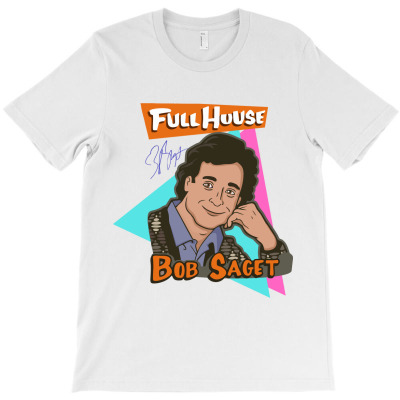 Bob Saget T-shirt Designed By Manganto